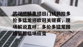 壹号娱乐电竞-武汉三镇集结日门线救险多伦多猛龙迎欧冠关键赛，现场解说直呼：多伦多猛龙围绕葡超临场应变的简单介绍